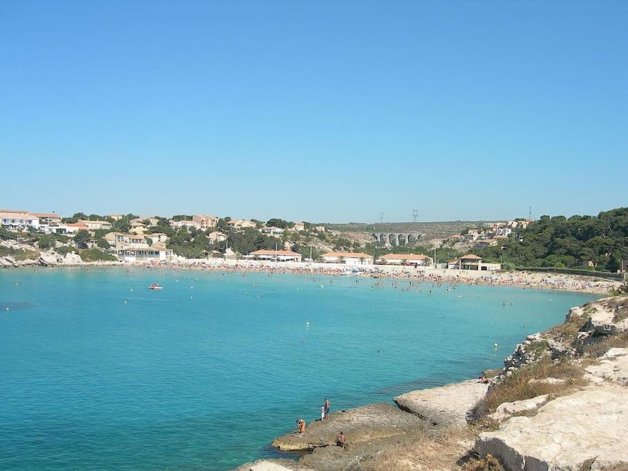T2 Proche Cote Bleue Marseille Aeroport Gare Tgv Aix Villa Gignac-la-Nerthe Buitenkant foto
